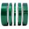 Zielona PET Taśma izolacyjna do zastosowania na taśmie zaciskowej baterii litowej dostawca