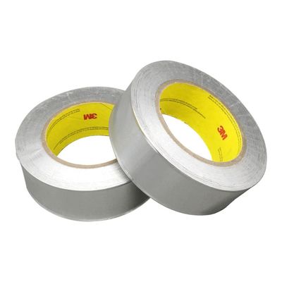 Chiny Taśma aluminiowa | Ognioodporna trudnopalna | Taśma wysokotemperaturowa | Srebrna | Jednostronna | Klej akrylowy dostawca