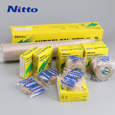 Chiny Nitto Denko Teflonowa silikonowa taśma samoprzylepna NITOFLON 973UL-S dostawca