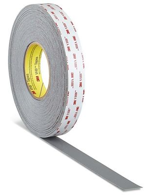 Chiny 3M RP25. Taśma z pianki akrylowej. Szara. Grubość 0,6 mm. Taśma z dwustronnością. dostawca