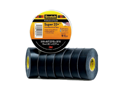 Chiny 3M Scotch 33+ | Electrical Tape | Insulation | Black | PVC Vinyl dostawca