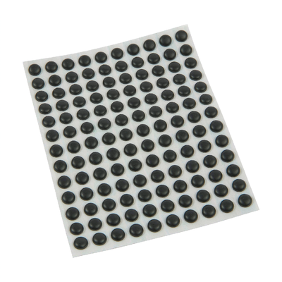 Chiny 3M SJ5003 | Black/Grey/White | 11.2 x 5.1 mm | Bumpon Hemisphere | 72 Shore M dostawca
