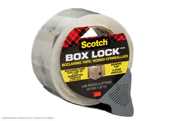 Chiny 3M Scotch Box Lock 3950 | Clear BOPP Film | Acrylic | 48 mm x 50 m | 76.2 mm Core dostawca