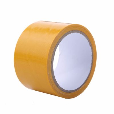 Taśma barwiona z PE, wodoodporna kolorowa taśma ochronna Taśma z 48mm czerwonego płótna dostawca