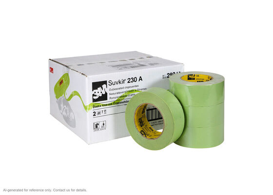 3M Scotch 233+ | Green Crepe Paper | 0.17 mm | 121 °C for 30 min | Collision Repair Grade dostawca