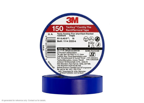 3M Temflex 150 | 0.13 mm PVC Vinyl | 600 V Rated | Self-Extinguishing | Six Colors dostawca