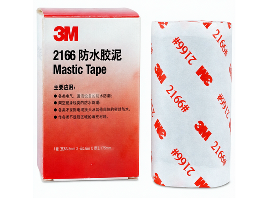 3M Scotch 2166 Wodaodporna taśma mastyczna Czarna